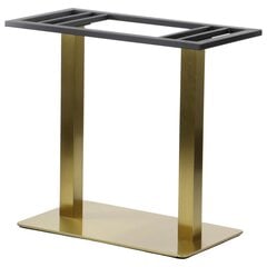 Основание стола SH-3003-1/G, нержавеющая сталь золотистого цвета, 70х40 см цена и информация | Ножки для мебели | 220.lv