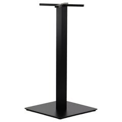 Основание стола SH-5002-7-H, 55х55 см, высота 110 см, чёрное цена и информация | Ножки для мебели | 220.lv