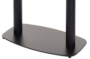Metāla galda pamatne SH-3052, 70x40 cm, melna cena un informācija | Mēbeļu kājas | 220.lv