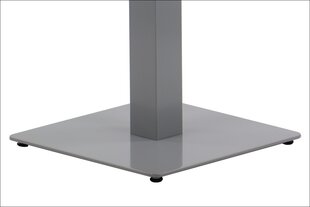Metāla galda pamatne SH-5002-5, 45x45 cm, pelēka cena un informācija | Mēbeļu kājas | 220.lv