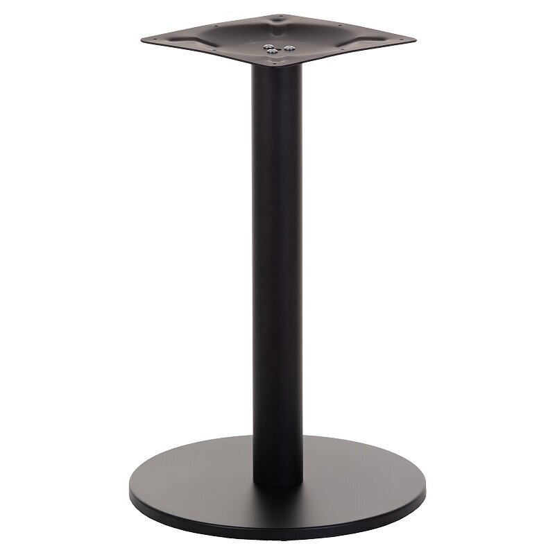 SH-2010-2 galda pamatne, apaļa, diametrs 45 cm, melna cena un informācija | Mēbeļu kājas | 220.lv