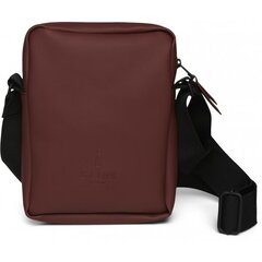 Prece ar bojājumu. Rains ūdensnecaurlaidīga pleca soma JET Bag, bordo sarkanā krāsā 901028153 cena un informācija | Sieviešu somas | 220.lv