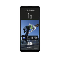 Товар с повреждением. Sony Xperia 1 III 12/256GB Dual SIM Black цена и информация | Товары с повреждениями | 220.lv