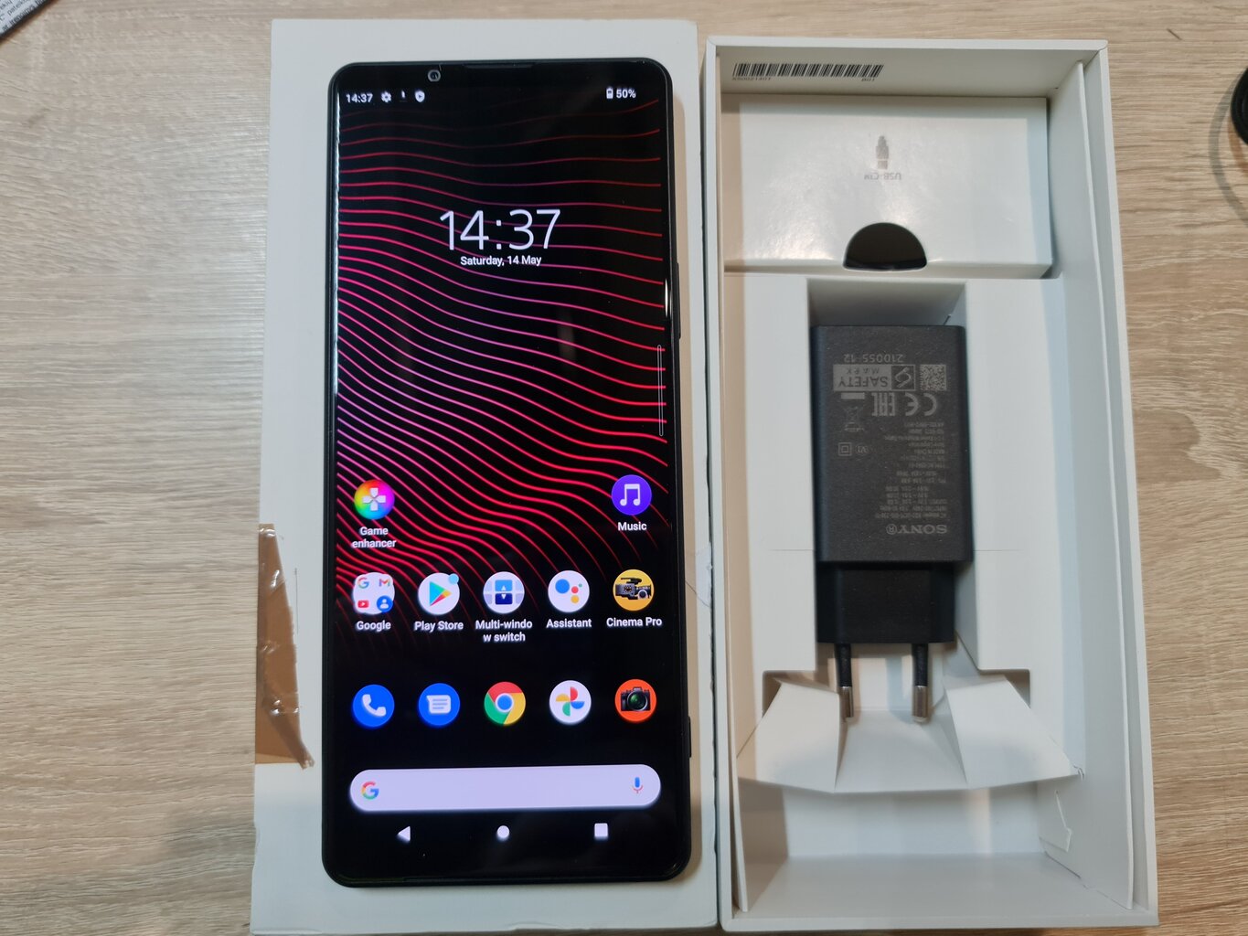 Prece ar bojājumu. Sony Xperia 1 III 12/256GB Dual SIM Black cena un informācija | Preces ar bojājumiem | 220.lv