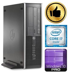 Товар с повреждением. Стационарный компьютер HP 8100 Elite SFF i7-860 4GB 250GB DVD WIN10PRO/W7P цена и информация | HP Аутлет | 220.lv