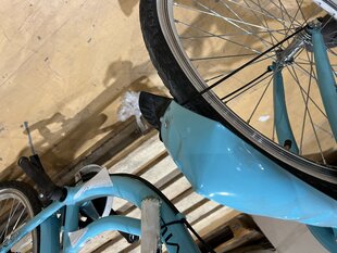 Prece ar bojājumu. Pilsētas velosipēds AZIMUT Sarema ALU 26 "TX-6 2021, zils цена и информация | Товары с повреждениями | 220.lv