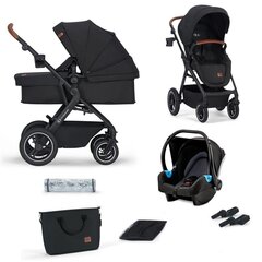 Товар с повреждением. Универсальная коляска Kinderkraft Btour 3in1, Black цена и информация | Товары с повреждениями | 220.lv