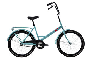 Товар с повреждением. Городской велосипед N1 Combi 24, бирюзовый цена и информация | Товары с повреждениями | 220.lv