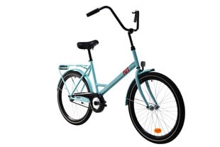 Товар с повреждением. Городской велосипед N1 Combi 24, бирюзовый цена и информация | Товары с повреждениями | 220.lv