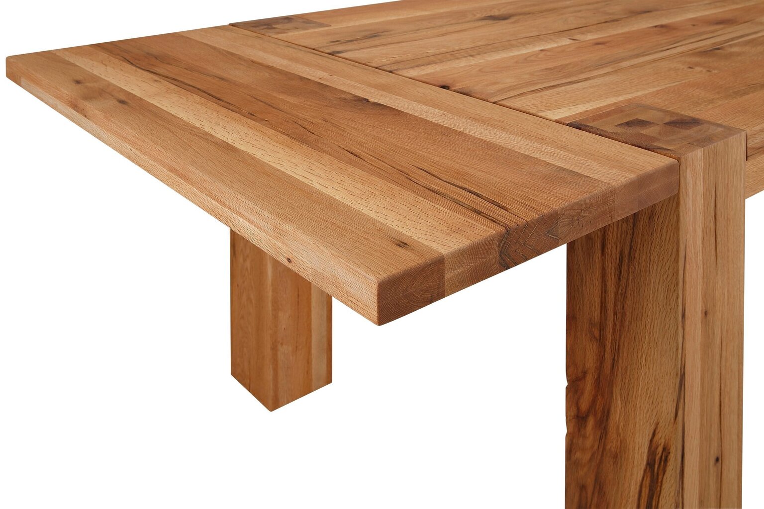 Prece ar bojājumu. Pagarinājums galda virsmas paplašināšanai galdam Notio Living Matrix, gaiši brūns cena un informācija | Virsmas galdiem | 220.lv