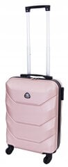 Ceļojumu koferis uz riteņiem Gravitt 951G, S, rozā цена и информация | Чемоданы, дорожные сумки | 220.lv