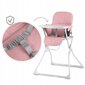 Bērnu barošanas krēsls RicoKids, 95 x 60 x 70 cm, rozā cena un informācija | Barošanas krēsli | 220.lv