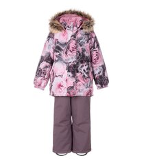 Детский зимний комплект LENNE 23320 A*12704741593492129, розовый/тёмно-серый  цена и информация | Зимняя одежда для детей | 220.lv