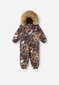 Reima kombinezons bērniem Lappi 5100129C*9995, brūns цена и информация | Ziemas apģērbs bērniem | 220.lv
