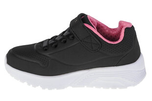 Skechers Uno Lite, для девочек кроссовки, черный цена и информация | Детская спортивная обувь | 220.lv