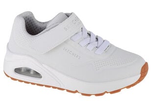 Kurpes zēniem Skechers, baltas цена и информация | Детская спортивная обувь | 220.lv