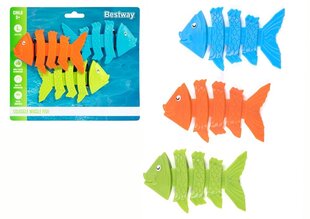 Zivju komplekts Bestwey 3, 11cmx6,5cmx1cm cena un informācija | Baseinu piederumi | 220.lv