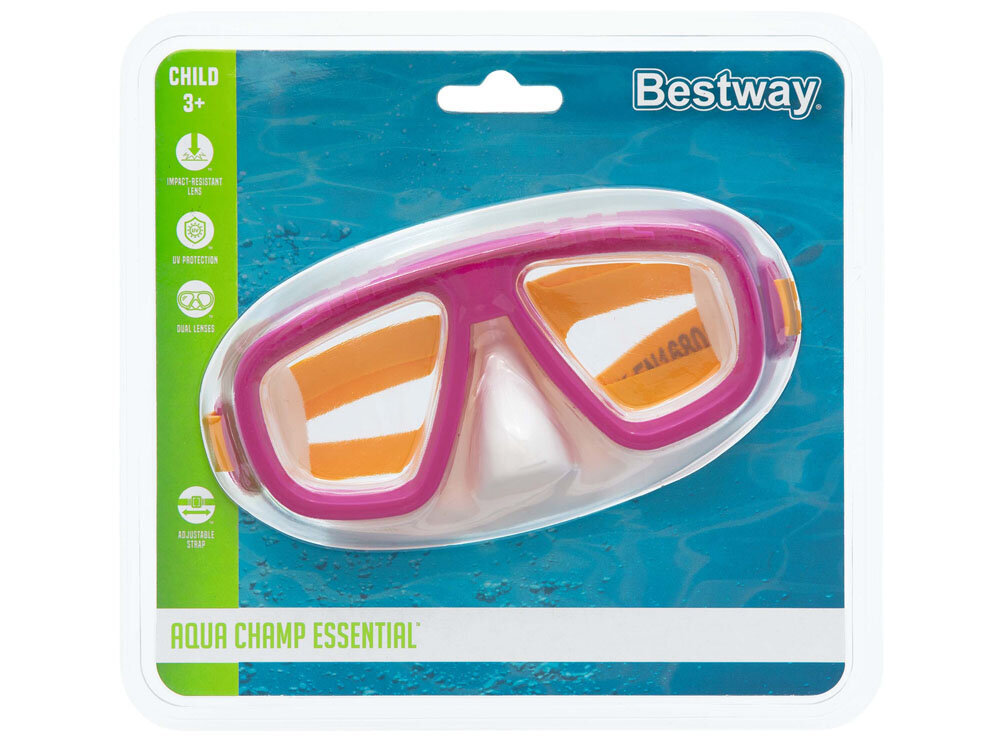 Peldbrilles Bestway Hydro Swim, rozā cena un informācija | Peldēšanas brilles | 220.lv