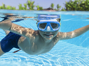 Peldbrilles Bestway Hydro Swim, zilas cena un informācija | Peldēšanas brilles | 220.lv