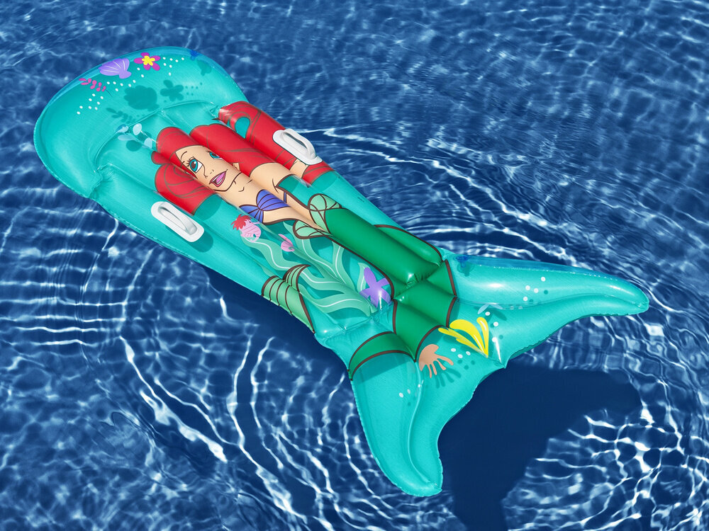 Piepūšamais matracis Disney - Little Mermaid, 158x81cm cena un informācija | Piepūšamās rotaļlietas un pludmales preces | 220.lv