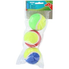 Tenisa bumbiņas 3gab, dažādas krāsas cena un informācija | Āra tenisa preces | 220.lv
