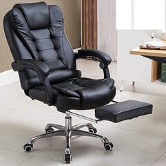 Biroja krēsls Home&Living, melns цена и информация | Офисные кресла | 220.lv