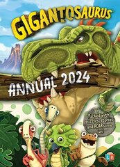 Gigantosaurus Official Annual 2024 cena un informācija | Grāmatas pusaudžiem un jauniešiem | 220.lv