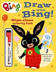 Draw With Bing! Wipe-clean Activity Book cena un informācija | Grāmatas mazuļiem | 220.lv