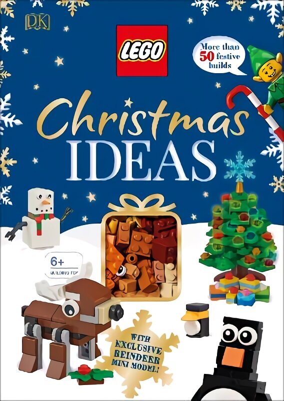LEGO Christmas Ideas: With Exclusive Reindeer Mini Model cena un informācija | Grāmatas mazuļiem | 220.lv