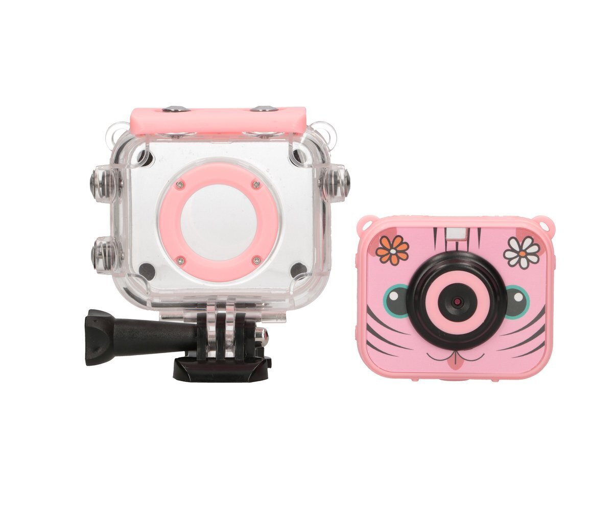 Extralink Kids Camera H18 Pink cena un informācija | Videokameras | 220.lv