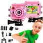 Extralink Kids Camera H18 Pink cena un informācija | Videokameras | 220.lv