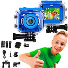 Extralink Kids Camera H18 Blue cena un informācija | Videokameras | 220.lv