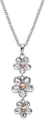 Hot Diamonds Ожерелье с серебряным цветком Не забывай меня DP748 цена и информация | Украшения на шею | 220.lv
