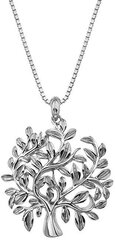 Sudraba kaklarota ar briljantu sievietēm Hot Diamonds Jasmine DP700 cena un informācija | Kaklarotas | 220.lv