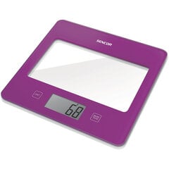 Весы для кухни со стеклянной поверхностью Sencor, SKS5025VT цена и информация | Кухонные весы | 220.lv