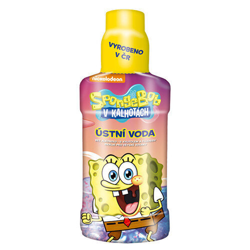 VitalCare Mutes skalojamais līdzeklis bērniem SpongeBob bērniem, 250 ml cena un informācija | Zobu pastas, birstes | 220.lv