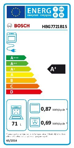 Bosch HBG7721B1S cena un informācija | Cepeškrāsnis | 220.lv