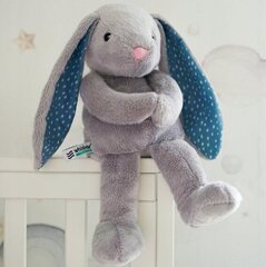 Mantiņa Whisbear Humming Bunny ar raudu sensoru, pelēks цена и информация | Игрушки для малышей | 220.lv