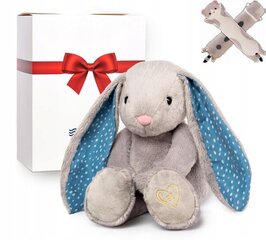 Mantiņa Whisbear Humming Bunny ar raudu sensoru, pelēks cena un informācija | Rotaļlietas zīdaiņiem | 220.lv