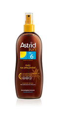 Iedeguma eļļa Astrid Sun OF 6, 200 ml cena un informācija | Sauļošanās krēmi | 220.lv