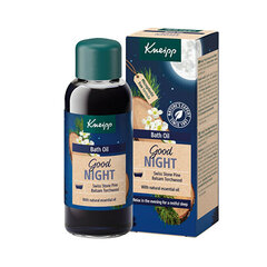 Vannas eļļa Good Night, 100 ml cena un informācija | Dušas želejas, eļļas | 220.lv