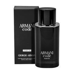 Parfimērijas ūdens Armani Code Parfum EDP vīriešiem, 75 ml cena un informācija | Emporio Armani Smaržas, kosmētika | 220.lv