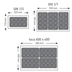 Hendi silikona cepamā forma, 17,6x30cm cena un informācija | Cepamais papīrs, trauki, formas | 220.lv