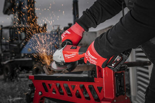 Akumulatora leņķa slīpmašīna Milwaukee M18 BLSAG125X-0 цена и информация | Шлифовальные станки | 220.lv