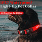 LED apgaismota suņa kaklasiksna ar AirTag turētāju ELSA (zils) cena un informācija | Apkakles, siksnas suņiem | 220.lv