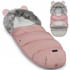 Зимний спальный мешок-конверт для малыша RicoKids, розовый, 95х48 см цена и информация | Детские подушки, конверты, спальники | 220.lv