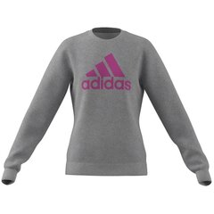 Jaka meitenēm Adidas Big Logo Swt Jr IC6118, pelēka cena un informācija | Jakas, džemperi, žaketes, vestes meitenēm | 220.lv