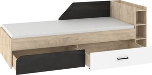 Кровать Pax-08, коричневый/черный цвет цена и информация | Кровати | 220.lv
