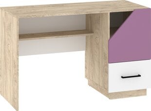 Письменный стол Pax-01, коричневый/фиолетовый цвет цена и информация | Компьютерные, письменные столы | 220.lv