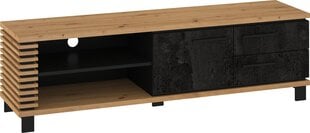 TV galdiņš Lamir-10, brūns/melns cena un informācija | TV galdiņi | 220.lv
